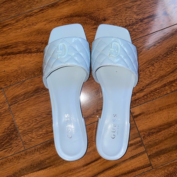 Guess Light Blue Sandals - Picture 1 of 4